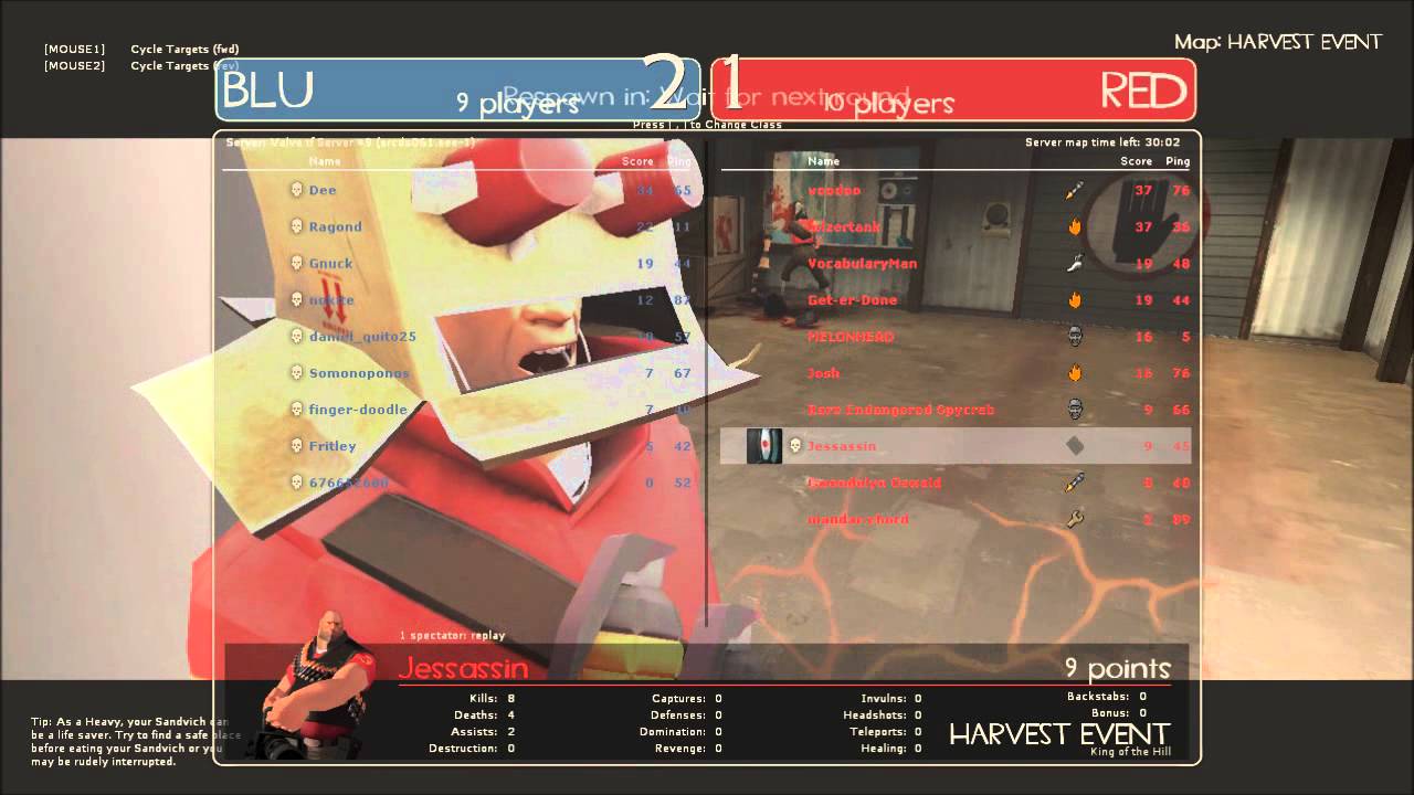 TheJessassin Plays Team Fortress 2 (and fails, a lot!)