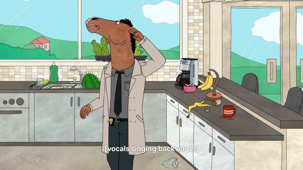 Bojack Horseman backwards song season 5 episode 11 