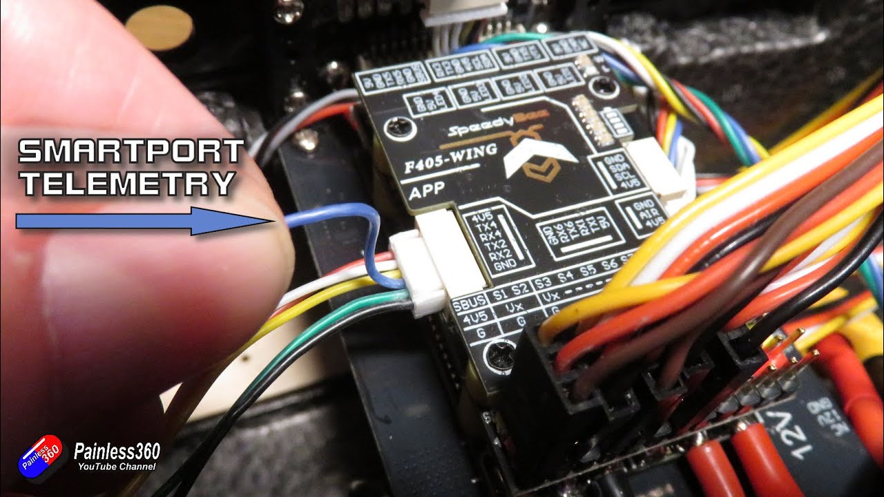 Speedybee F405-Wing and SmartPort Telemetry Setup