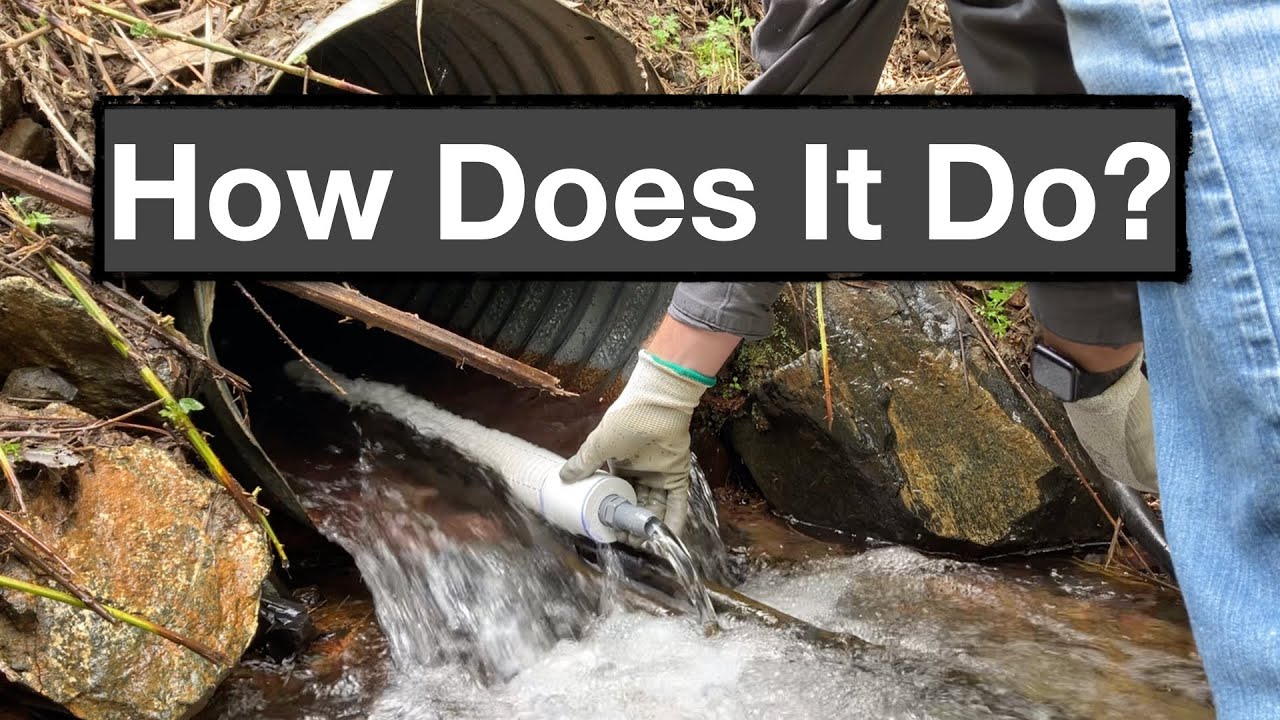 Testing My DIY Self Cleaning Debris Filter