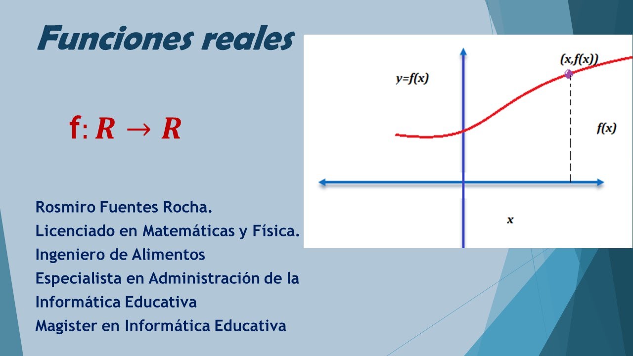 Funciones reales