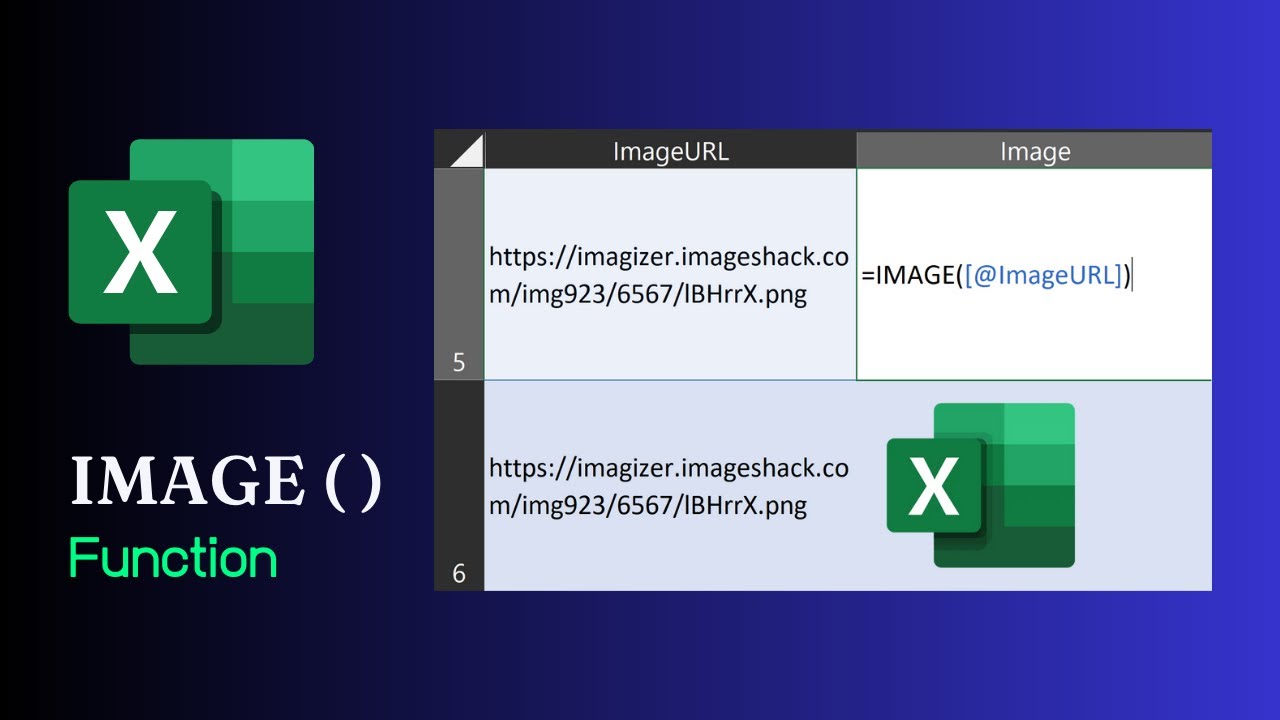 Insert Images in Excel cells - Image function and Lists