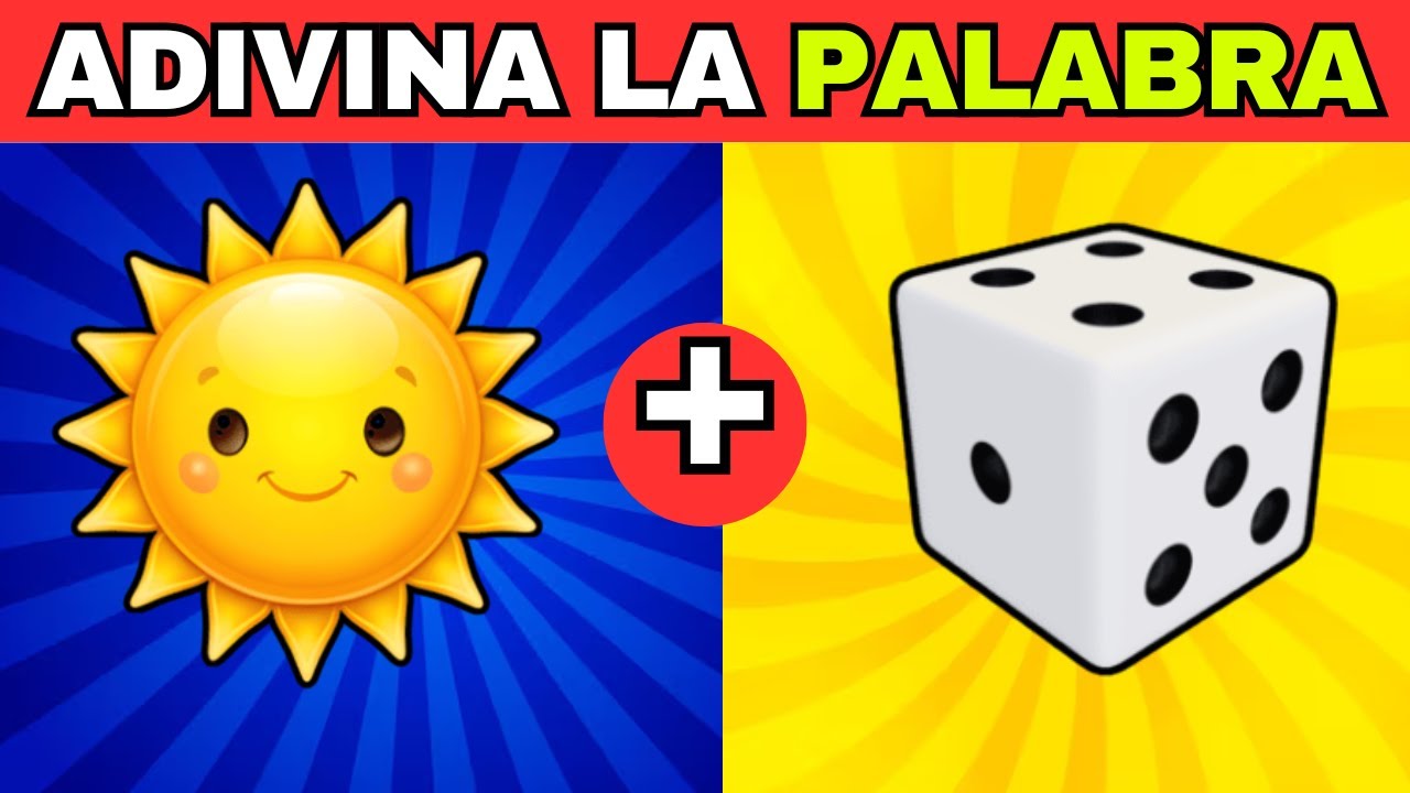 🔥 Adivina la Palabra por 2 Imágenes 🤯🧠 | Quiz Visual IMPOSIBLE