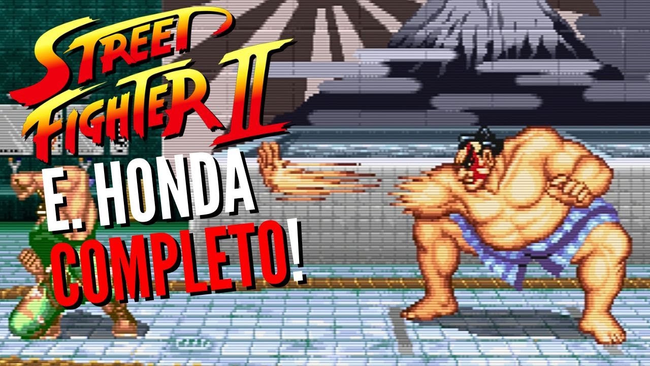 Street Fighter 2 - E. Honda Completo