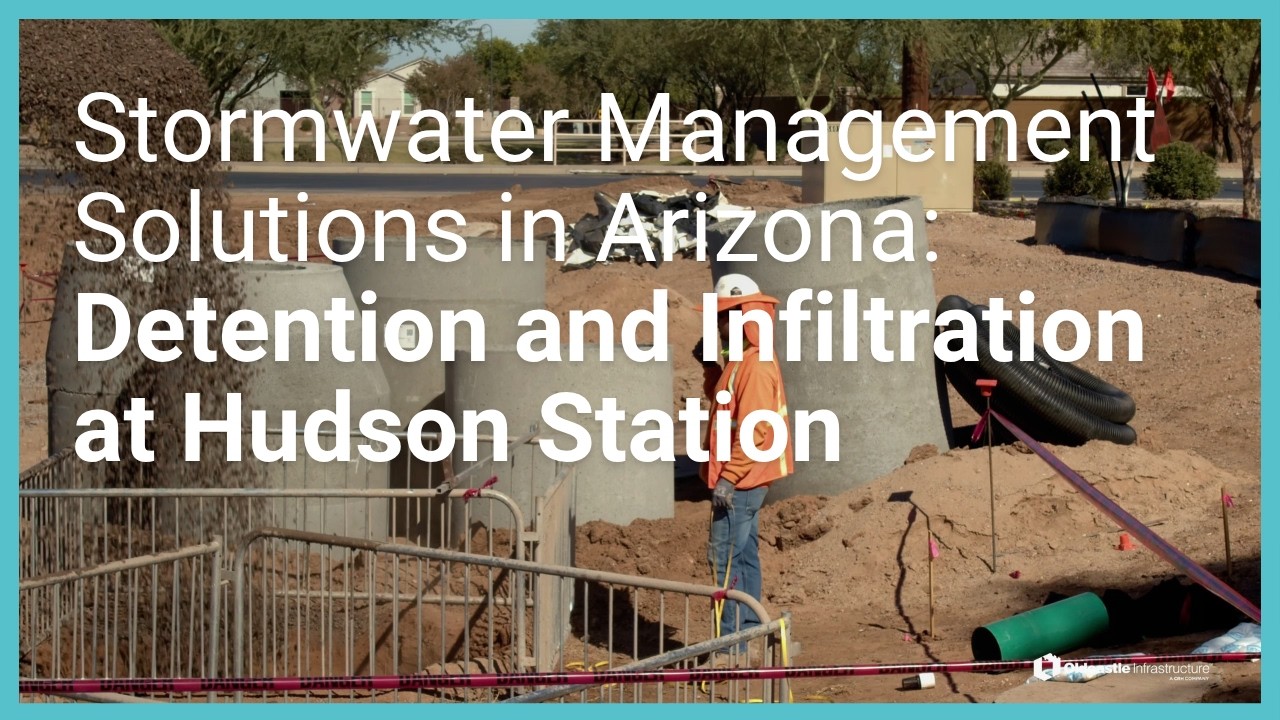 Stormwater Management Solutions in Arizona: Detention and Infiltration at Hudson Station