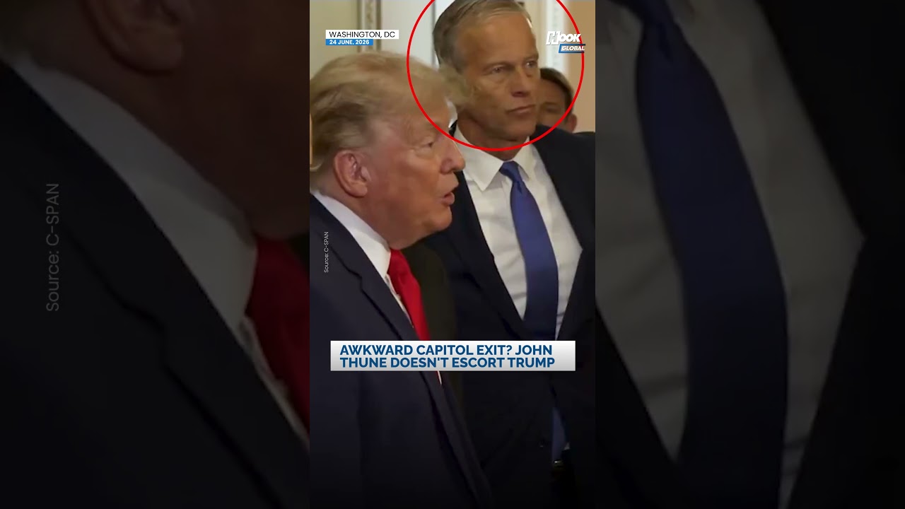 Неловкий уход из Капитолия? Тун не провожает Трампа