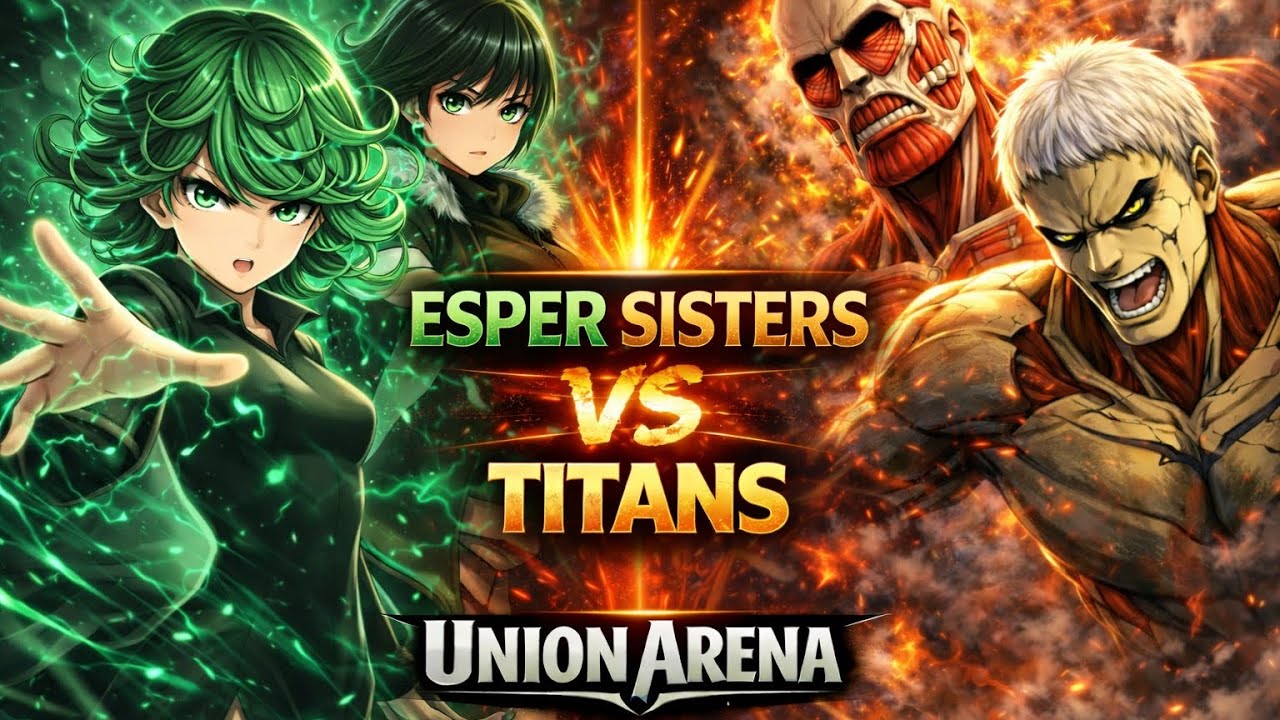 Union Arena 🟡 Esper Sisters 🟡 VS 🟢 Titans 🟢