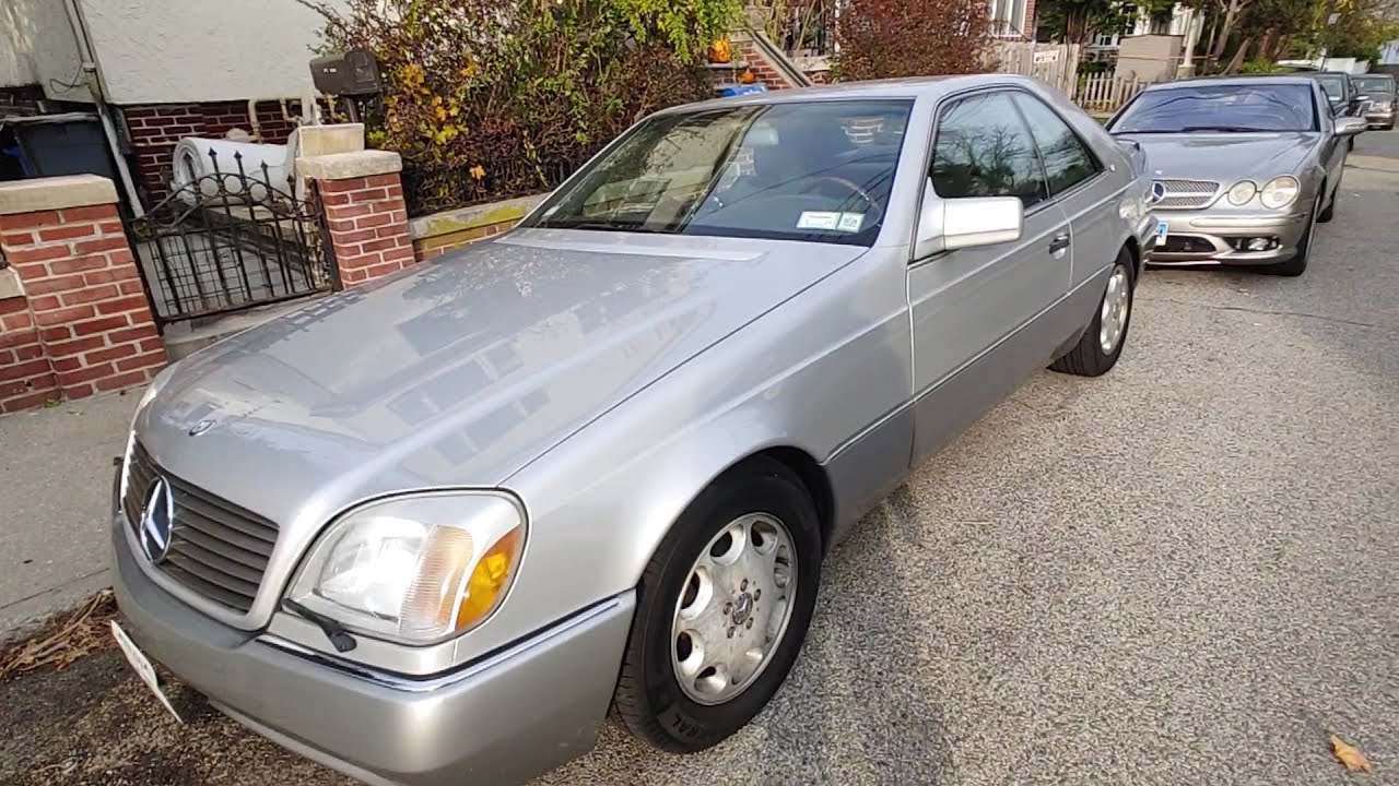 1995 Mercedes S600 V12 W140 купе Холодный запуск и тест-драйв