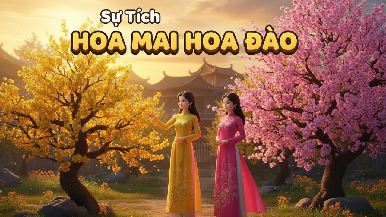 Sự Tích Hoa Mai Hoa Đào | Truyện Cổ Tích Việt Nam Ý Nghĩa Nhất 2026
