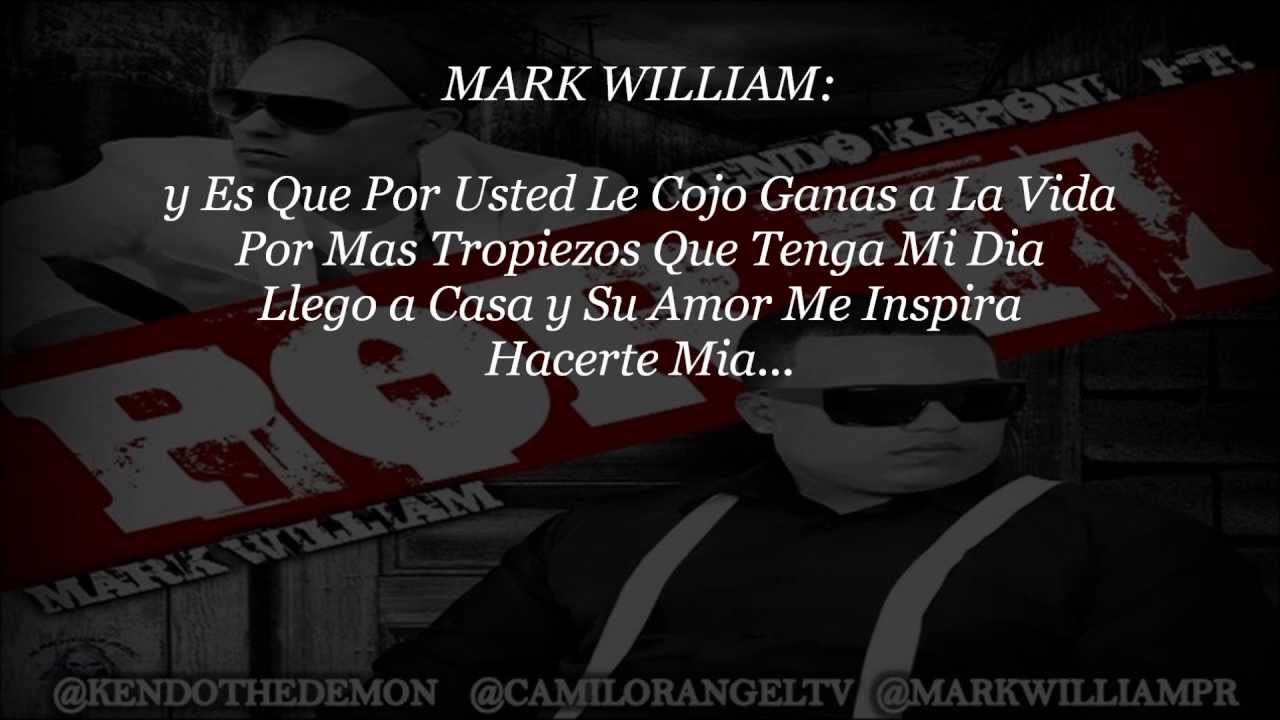 POR TI (CON LETRA) - KENDO KAPONI FT MARK WILLIAM