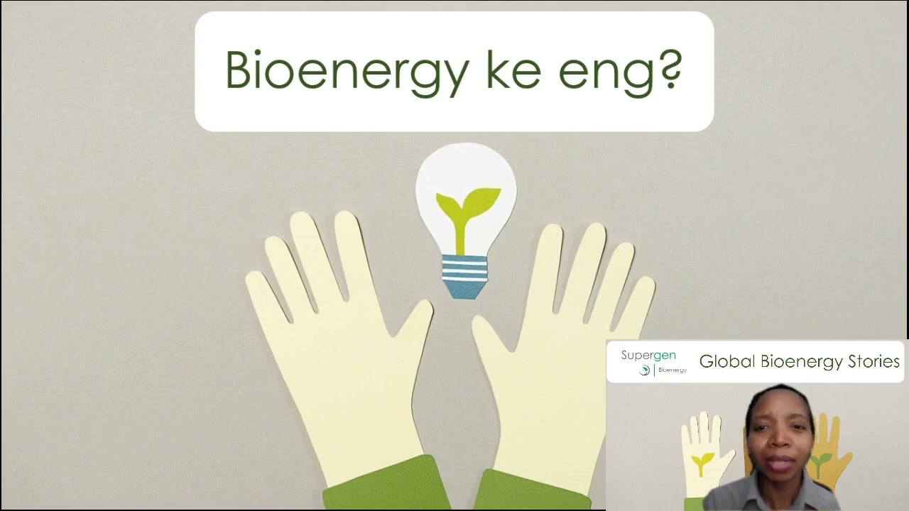 Global Bioenergy Stories Video (in Setswana from Botswana) - What is bioenergy?