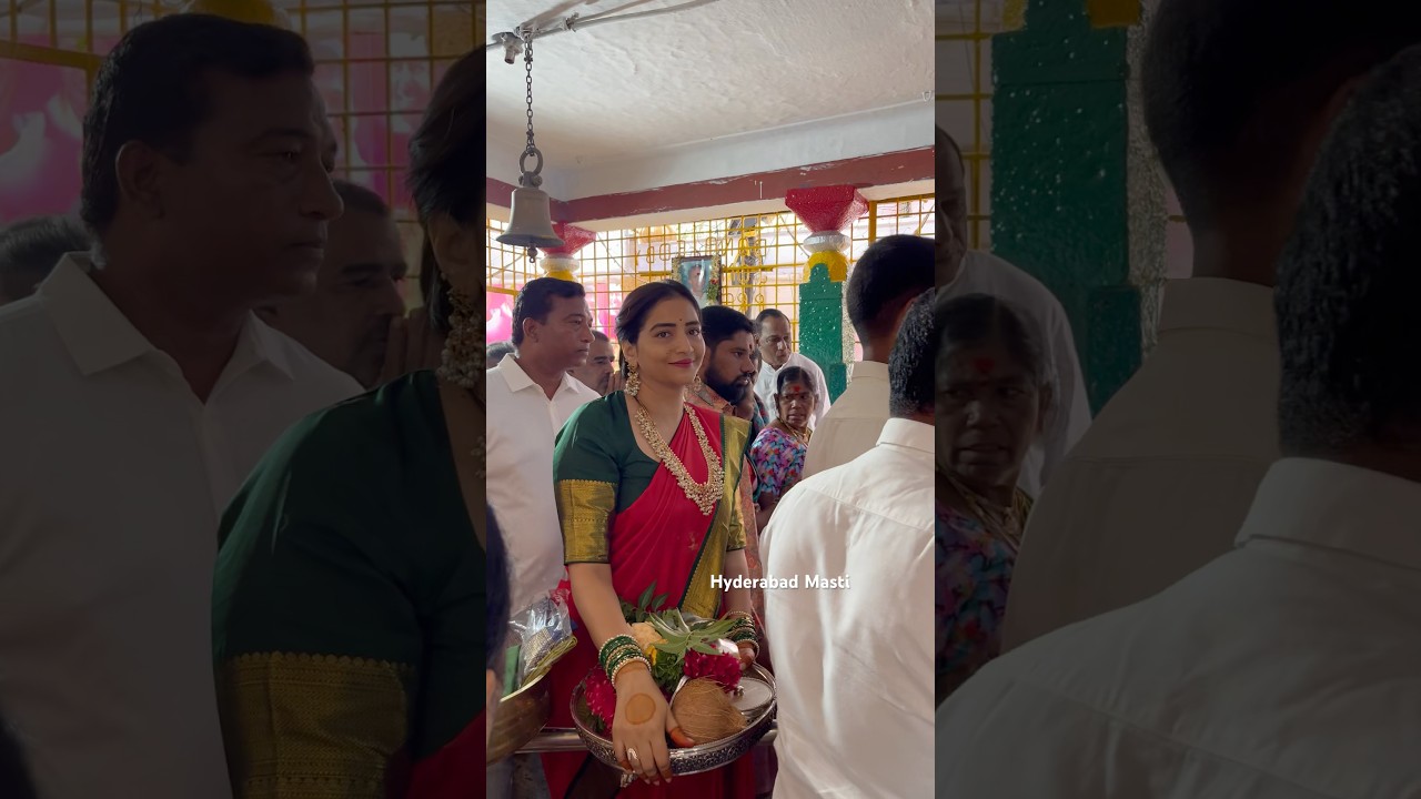 Malla Reddy Daughter in Law Preethi Reddy | Bowenpally Bonalu | #youtubetrending #shorts