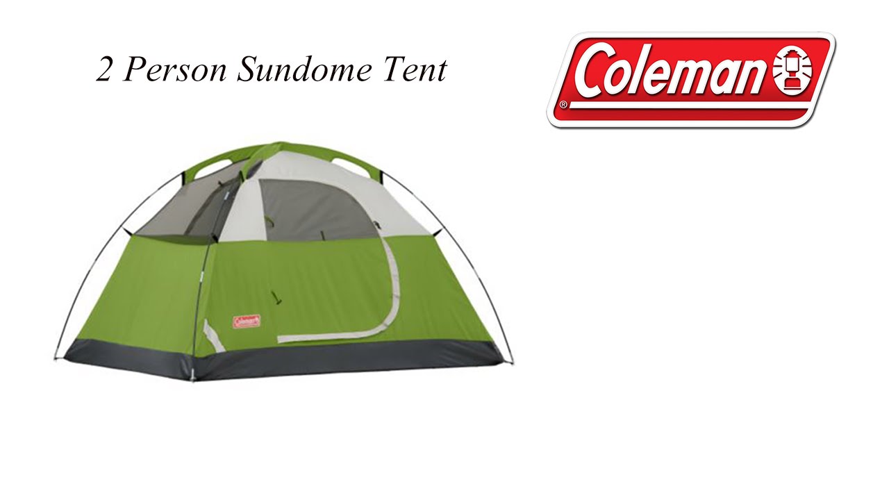 Coleman: 2 Person Sundome Tent - Unboxing & Set Up