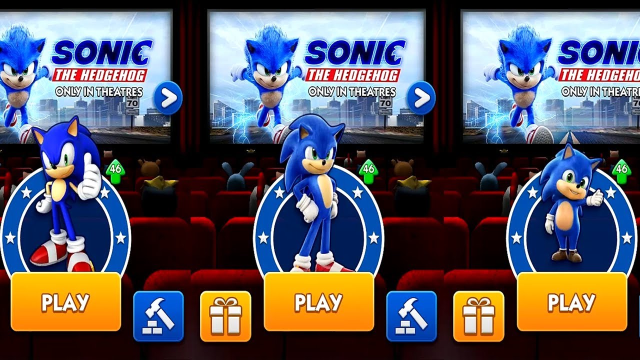 Sonic Dash SONIC VS TEEN SONIC VS BABY SONIC Android iPad iOS Gameplay HD