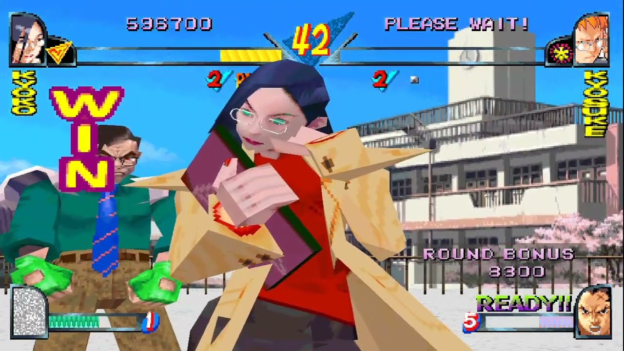 Rival Schools United by Fate Hideo Shimazu & Kyoko Minazuki, Justice High School