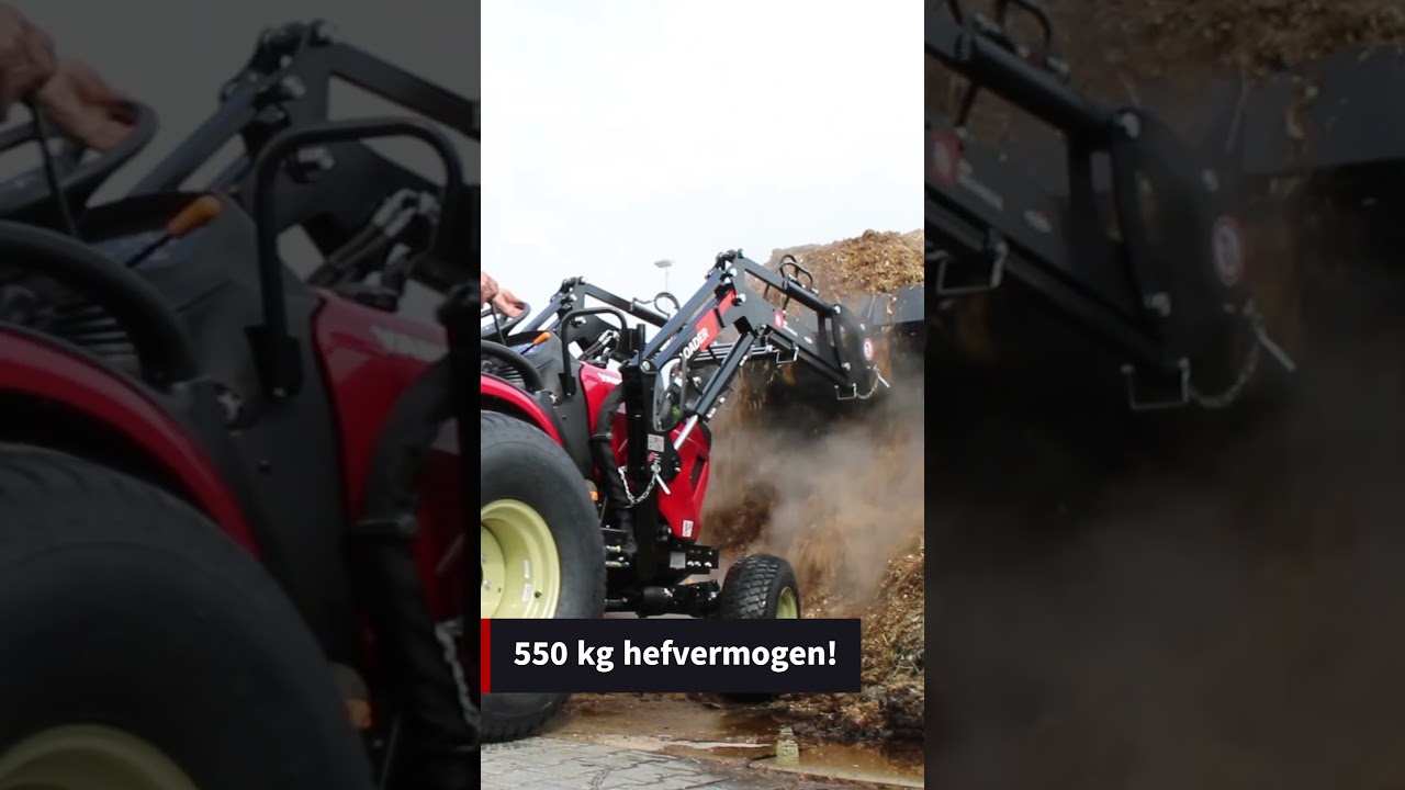 Yanmar SA 426 met Maxiloader  #minitrekker #yanmar