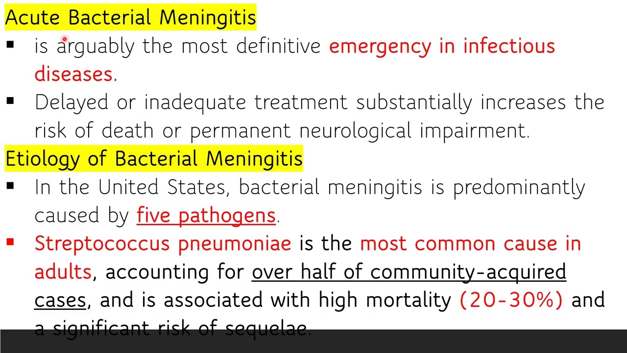 CNS infection-Meningitis and Encephalitis