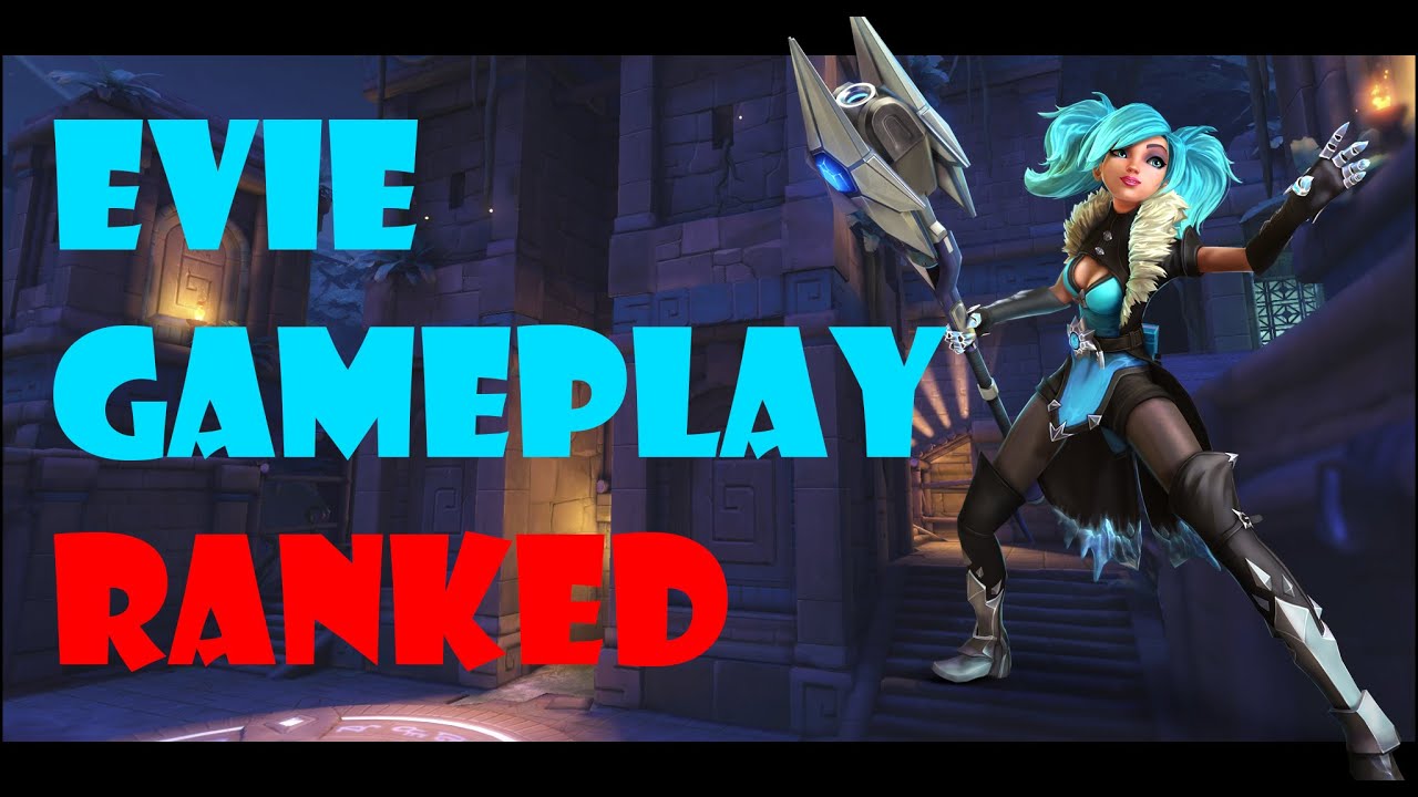 Who need heals - Paladins Evie ranked gameplay