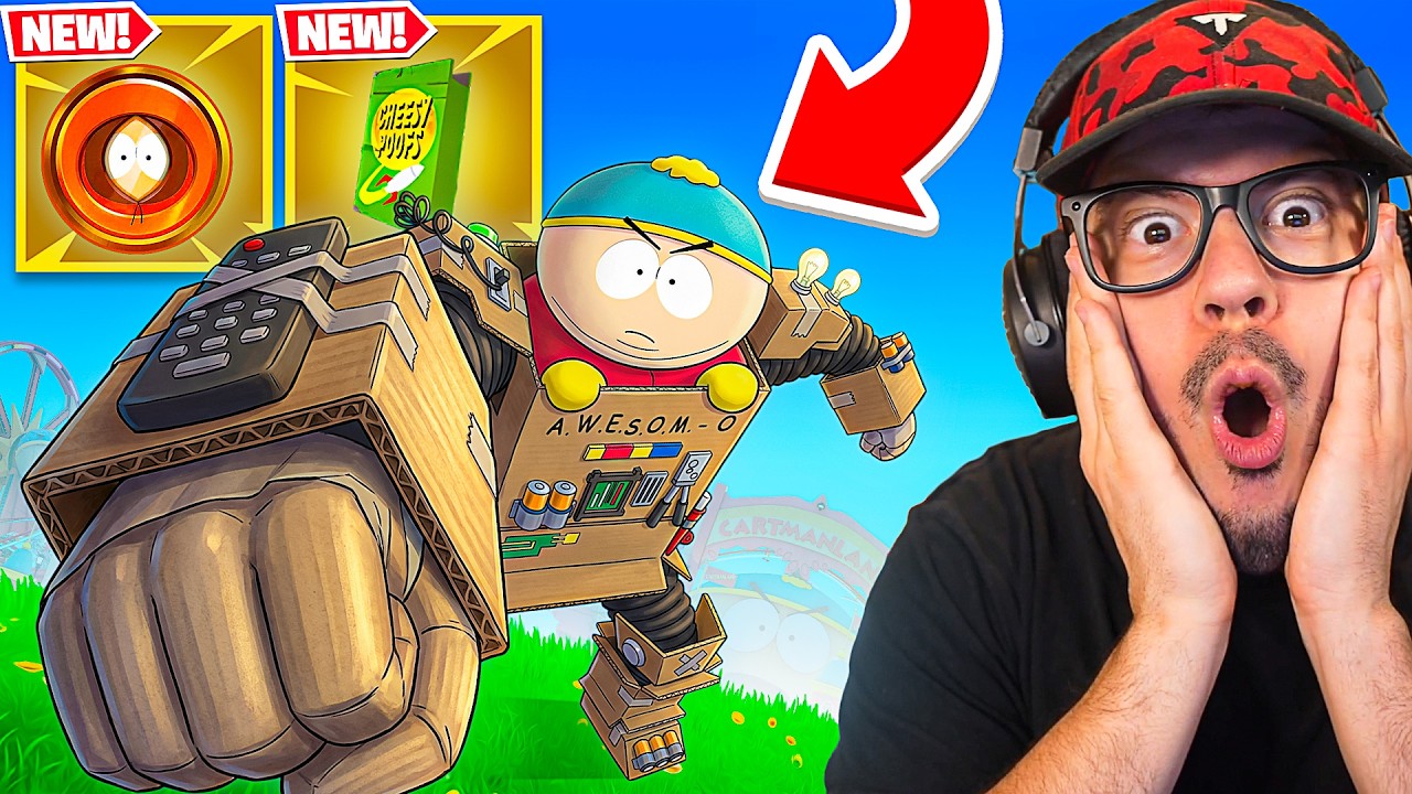 NEW UPDATE *SOUTH PARK* in FORTNITE!