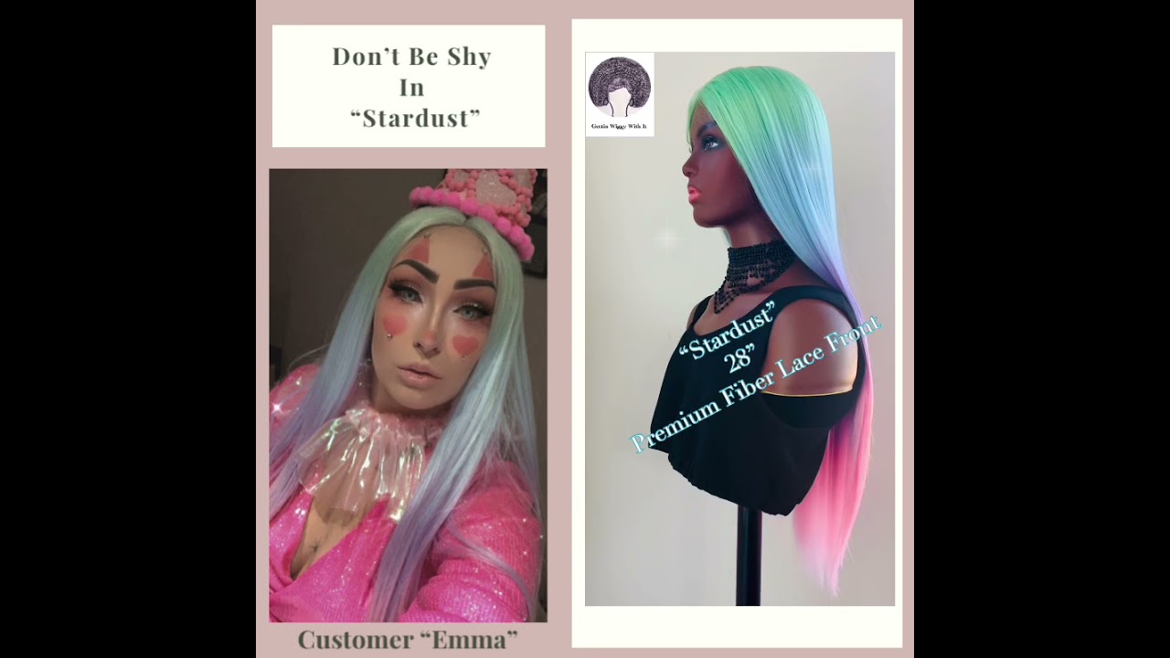 &ldquo;Stardust&rdquo; Pastel Lace Front Synthetic Wig by &ldquo;Gettin Wiggy With It&rdquo;