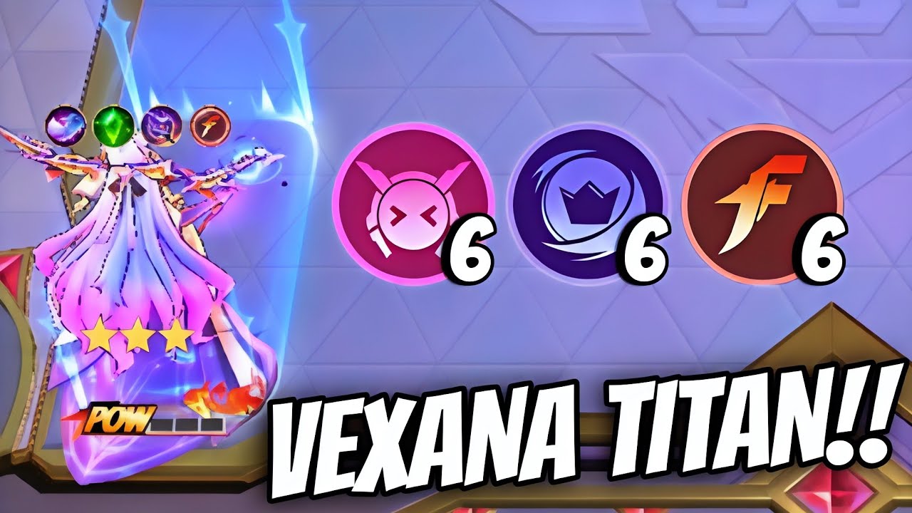 3 STAR VEXANA KOF TITAN MODE!! 3X TRANSITION 6-6-6!! MAGIC CHESS GO GO 