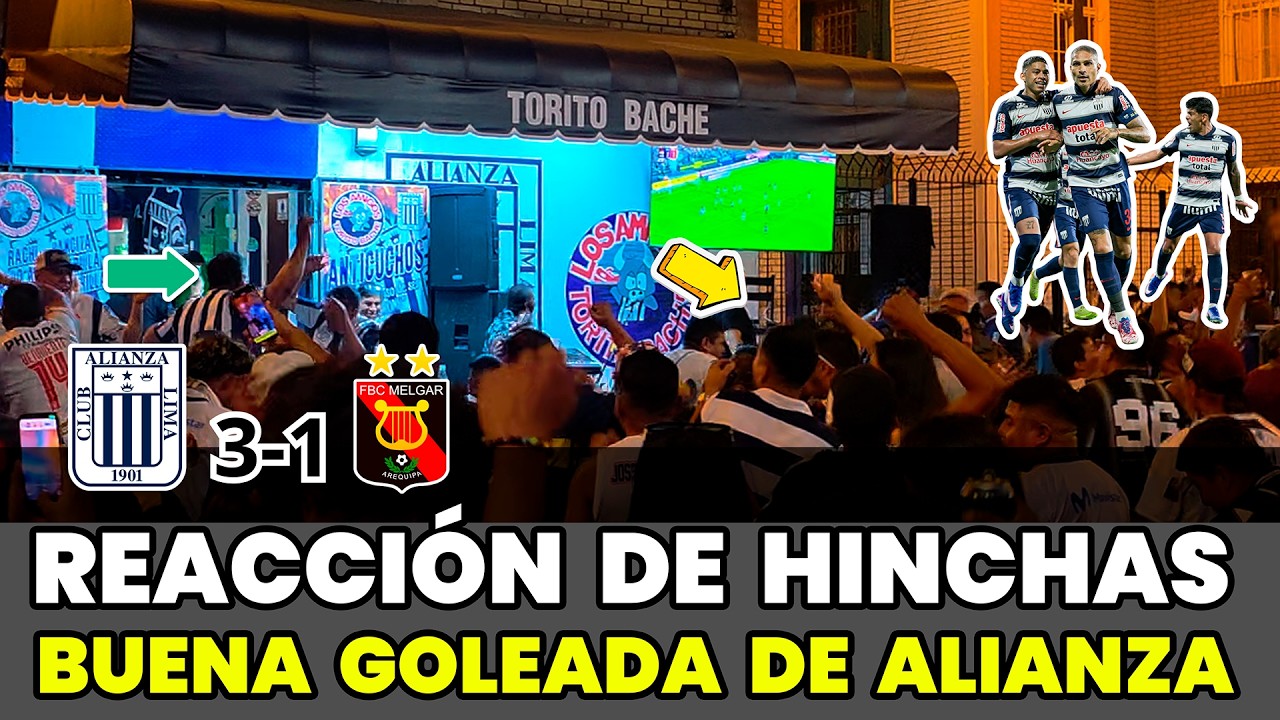 Alianza Lima vs Melgar Reaccion de hinchas | Buen triunfo de Alianza Lima hoy | Liga 1 2026