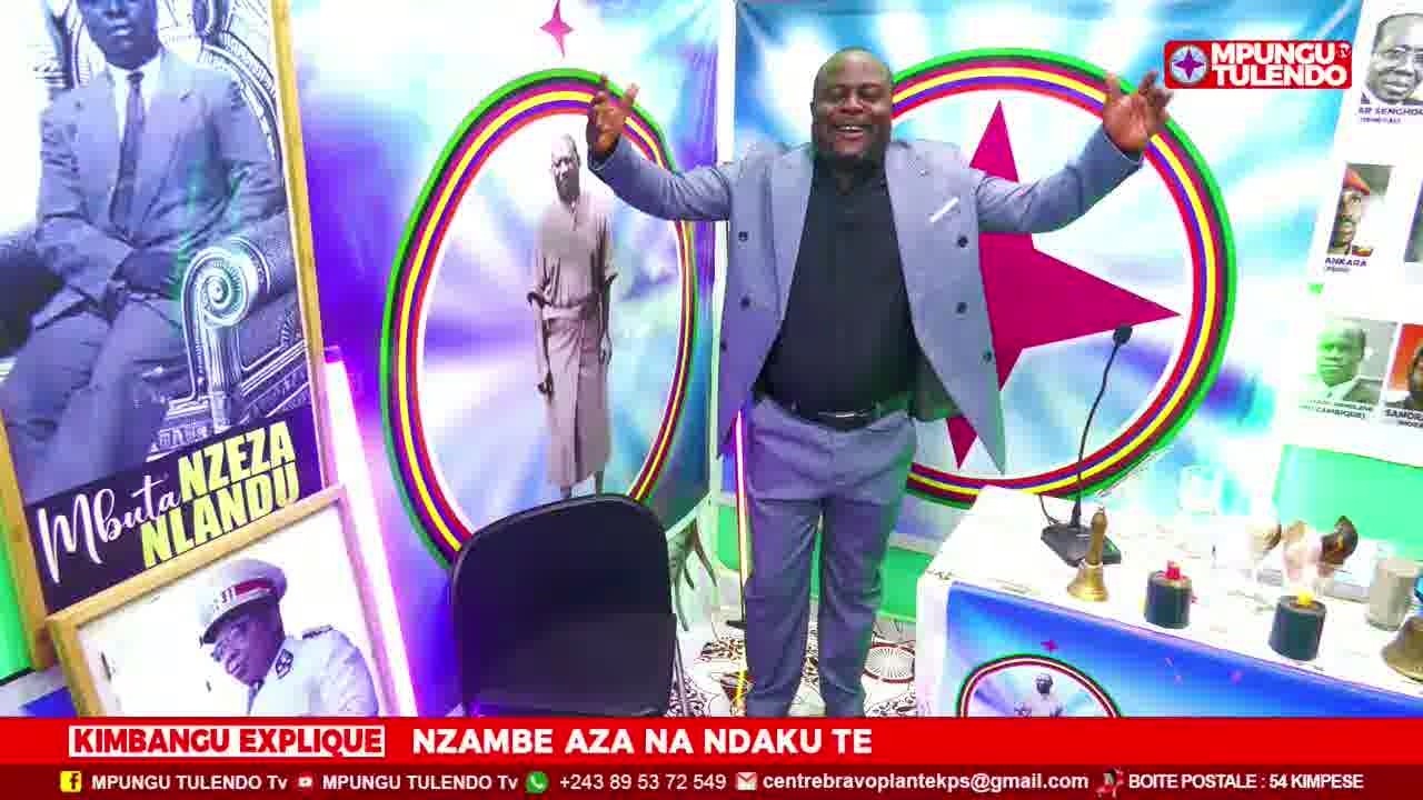KIMBANGU EXPLIQUE: NDAKU YA NZAMBE EZALAKA TE