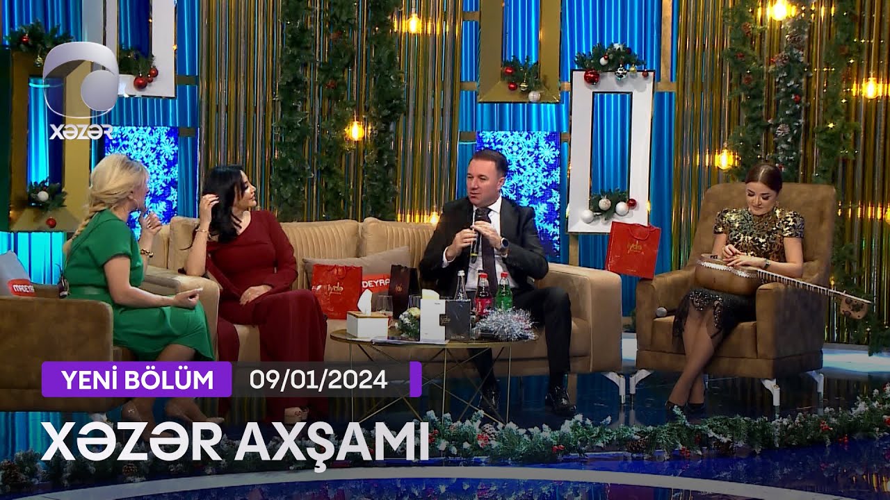 Xəzər Axşamı - Nigar Şabanova, Humay Qədimova, Elnur Zeynalov  09.01.2024