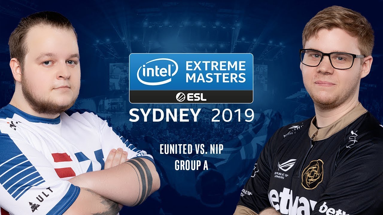 CS:GO - eUnited  vs. NiP [Nuke] Map 1 - Group A - IEM Sydney 2019