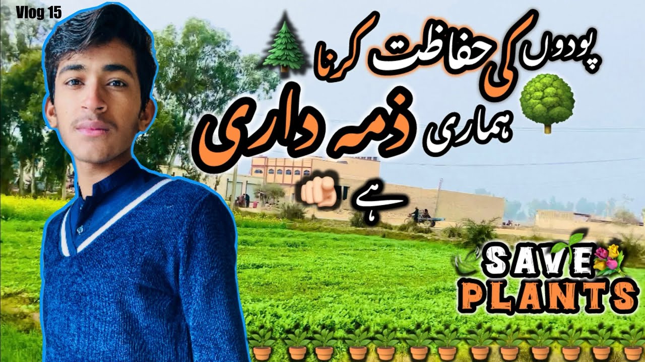 Plants ki hifazt karna hamari zimadari ha ,SAVE PLANTS 💐🪴🌱🌲🌳🍃 | vlog No 15 #darkvlog #plants #vlog