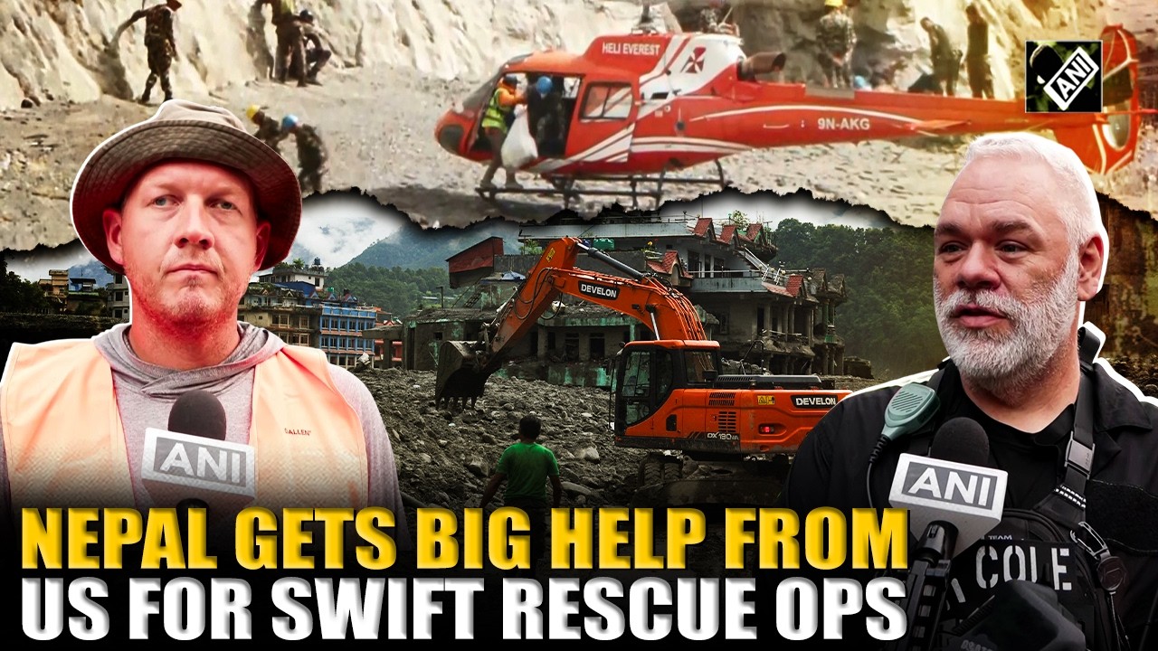 Crisis Response team from US reach Nepal to aid search and rescue ops at hydropower tunnel sites