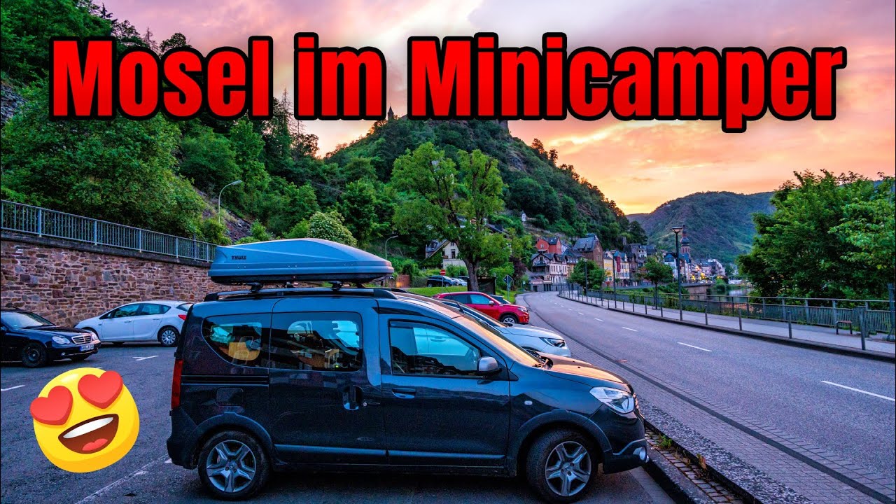 An die Mosel 😍 im Dacia Dokker Minicamper Camper Van 🚐