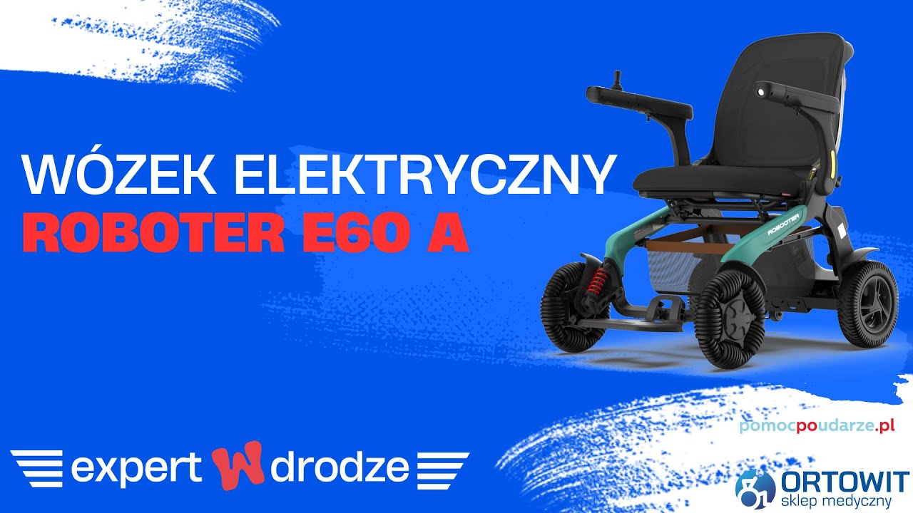 w&oacute;zek elektryczny Robooter E60 A