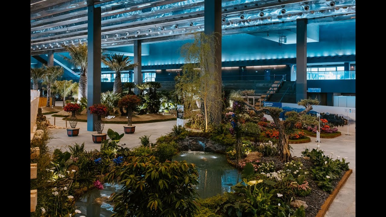 Euroflora, ecco l'allestimento in anteprima