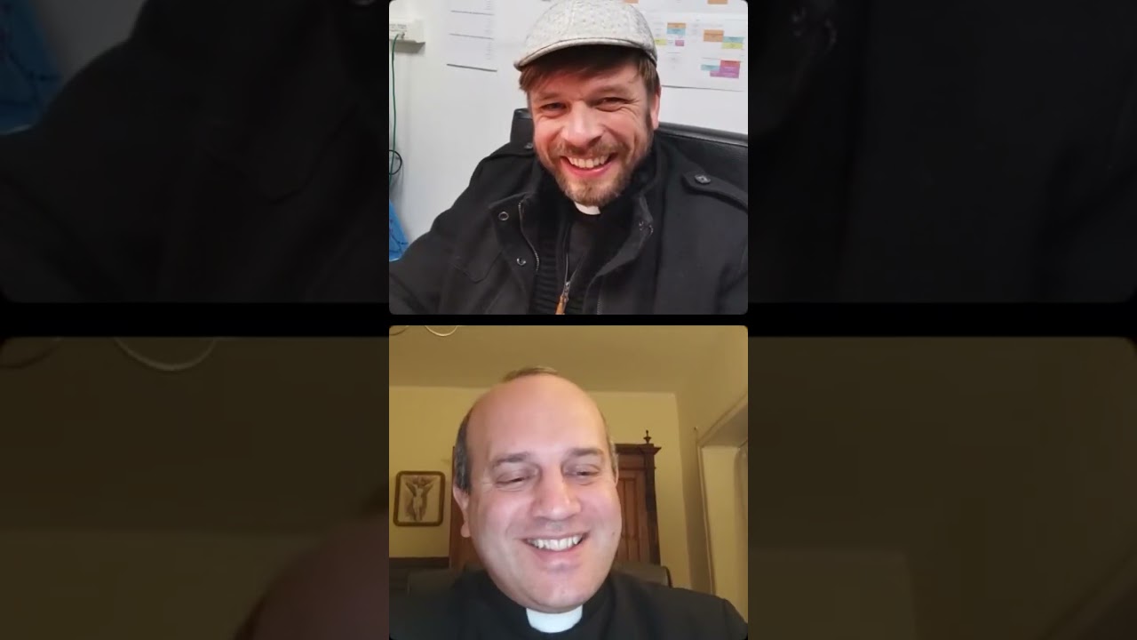 Entretien avec l'abbé Raffray puis Alessandra Martines de Bienvenue au monastère C8