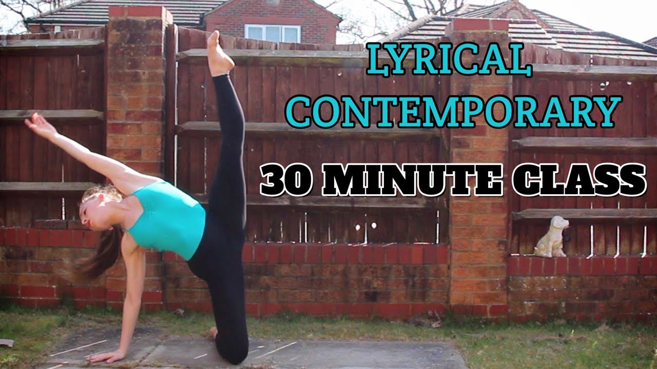 30 MINUTE LYRICAL CONTEMPORARY DANCE CLASS BY HANNAH MARTIN