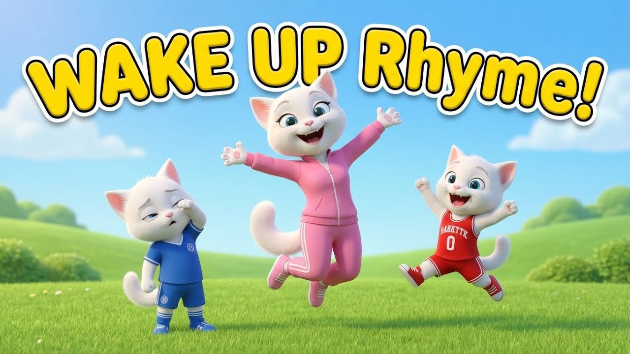 Kids Exercise Song | Wake Up Rhyme for Kids | Morning Action Song