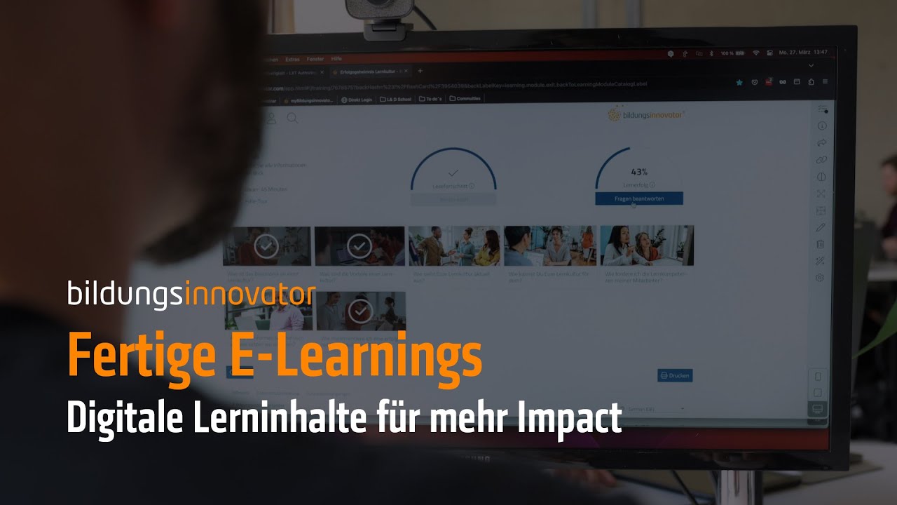 Fertige E-Learnings: Digitale Lerninhalte f&uuml;r mehr Impact