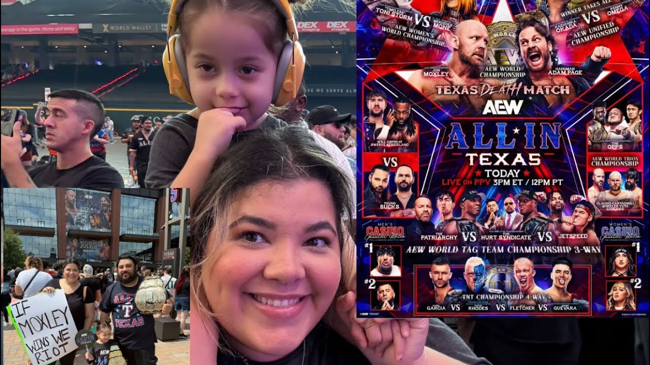 Epic Road Trip from San Antonio to Dallas for AEW All In!