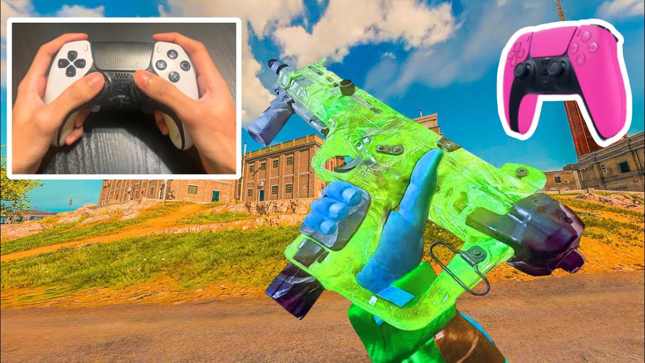 Best Non - Claw Console Player On Rebirth Island With Handcam + Best Controller Settings 👑