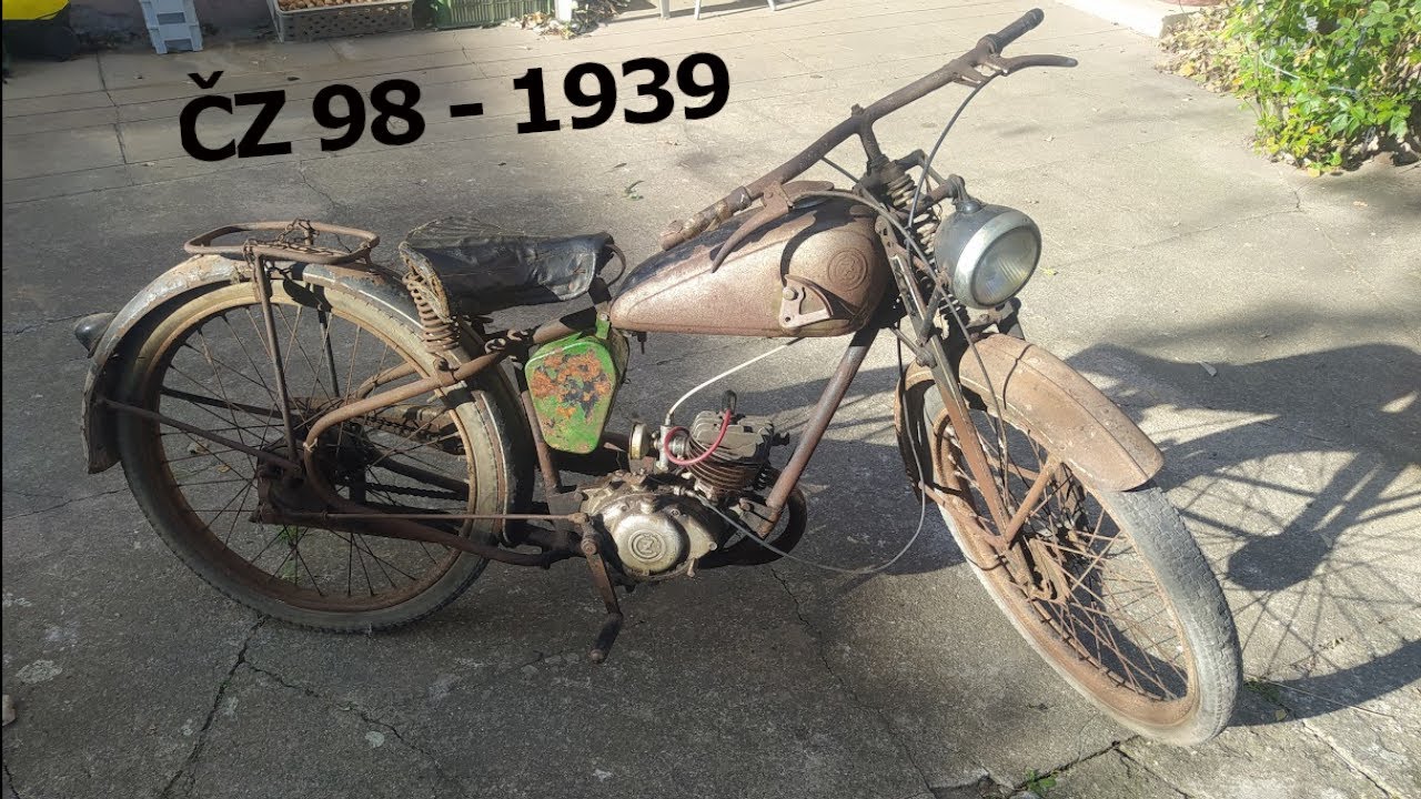 ČZ 98 - 1939 | Reálný Start po 40 Letech