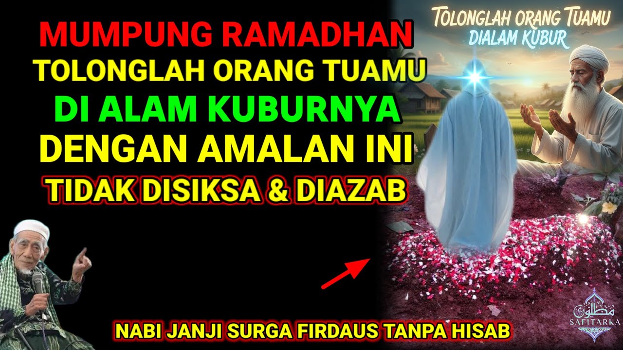 Bakti Tanpa Ziarah❗ Cara Menyelamatkan Orang Tua dari Siksa Kubur Melalui Doa Anak Sholeh