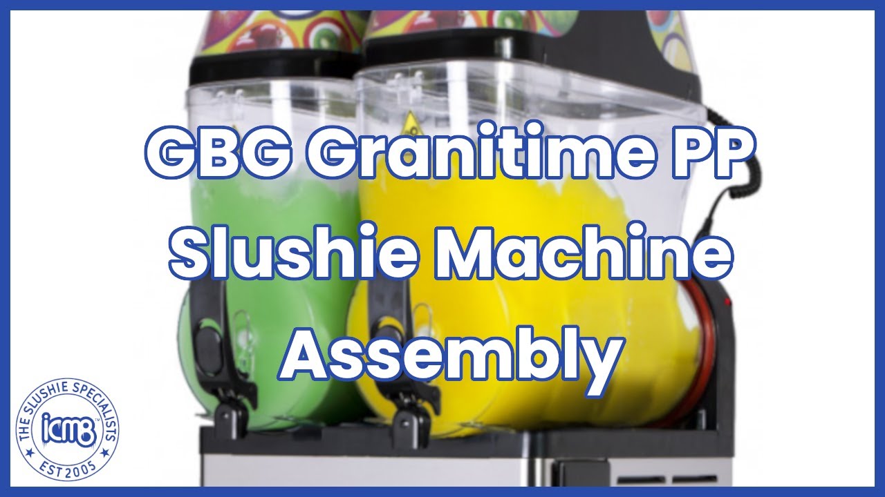 GBG Granitime PP Slushie Machine Assembly
