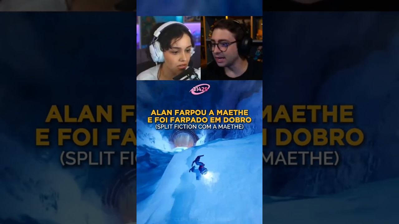 Alan FARPANDO a Maethe e RECEBENDO A FARPA EM DOBRO KKKK #alanzoka #maethe #shorts