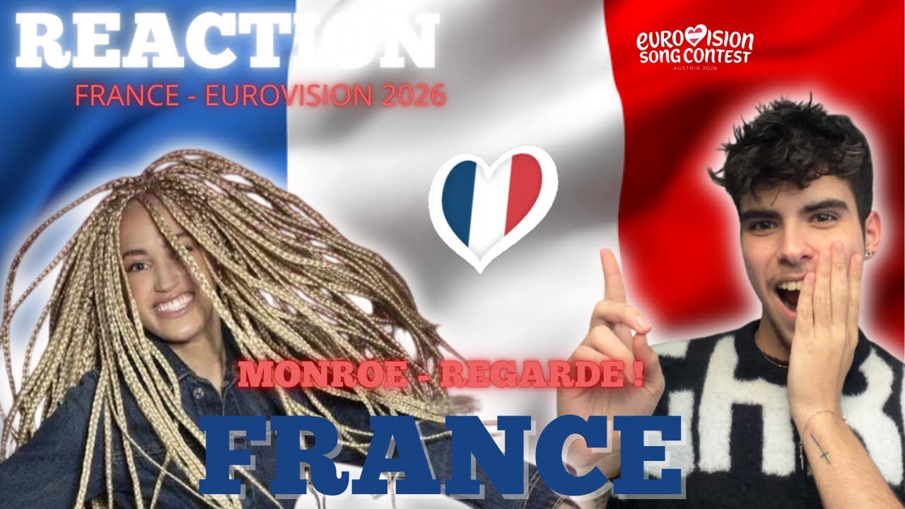 France 🇫🇷 Monroe - Regarde ! |REACTION| (France Eurovision 2026)