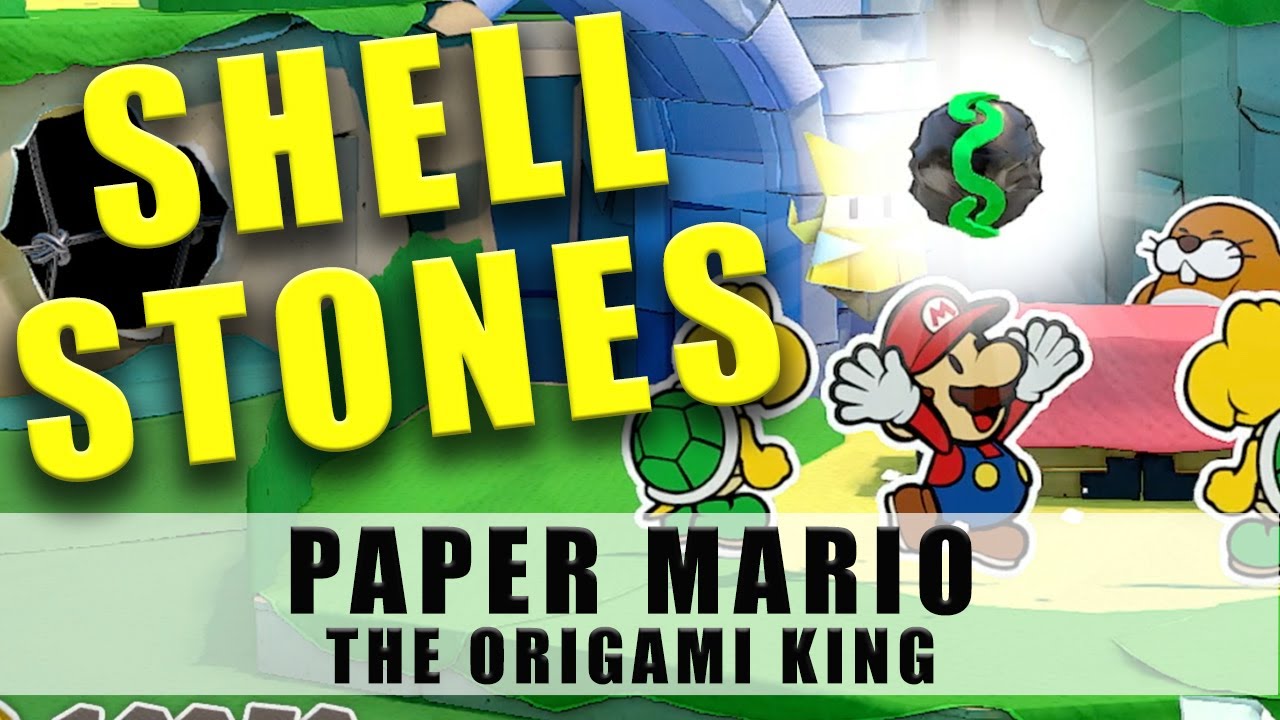 Paper Mario The Origami King Shell Stones locations - Where to find all Temple Stones