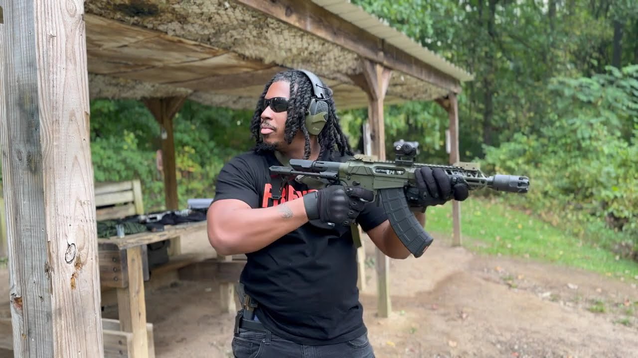 Индивидуальная сборка AR47 и тест дальности стрельбы | Совместим ли магазин АК? | Обзор Wolfpack ...