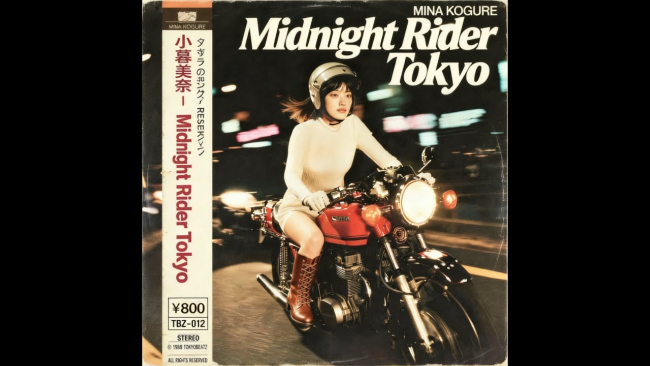 「MINA KOGURE 小暮 美奈」MIDNIGHT RIDER TOKYO