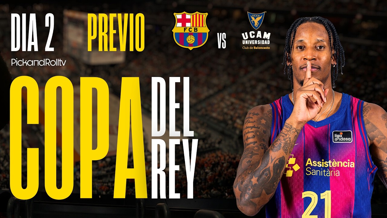 Brizuela y Clyburn AVISAN antes de la Copa: “Es a un partido… y vamos a por todo” | Barça vs UCAM