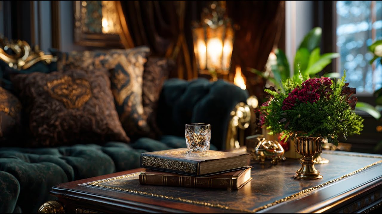 Luxury Winter Home Interior Ideas with Rich Textures, Deep Colors, and Elegant Details!
